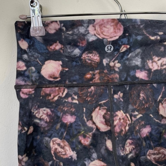 lululemon floral wunder under high rise tight 28" luxtreme - Picture 6 of 8